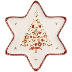 Villeroy & Boch Голяма купа за закуски Winter Bakery Delight звезда (14-8612-3885)