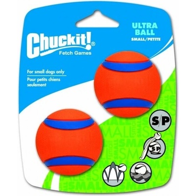 Chuckit! lopty Ultra Ball Small 5 cm 2 ks