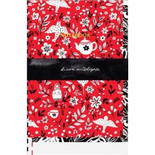 Folk Art Cloth Bound Notebook Mirtalipova Dinara