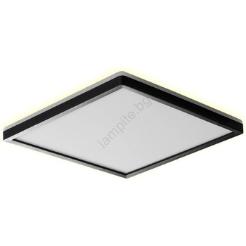 PREZENT 27315 -LED Плафон за баня CORDIA SQ LED/24W/230V IP54 черен (27315)