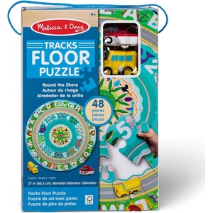 Melissa & Doug 31008 Комплект пъзел и игра Round the Shore (31008)