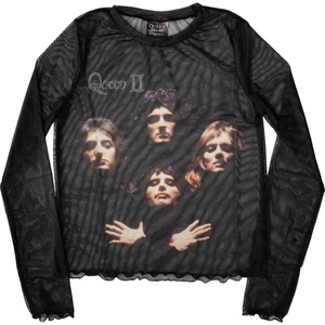 Queen Bo Rhap Classic (Mesh) Black S Дамски Риза (QUMCT104LB01)