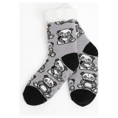 MKLuzkoviny.cz Beránkové ponožky Panda