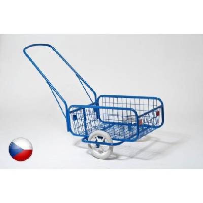 Dvoukolový vozík 100kg, pogumovaná kola