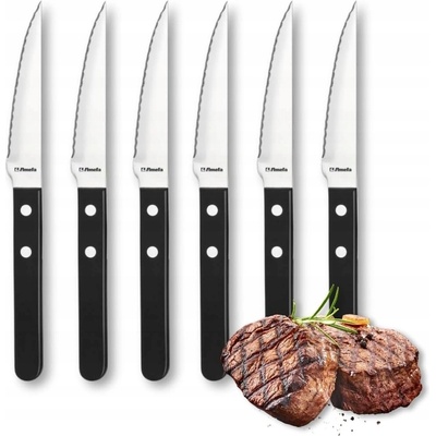 Amefa Steakové Nože na Pizzu sada 6 kusů