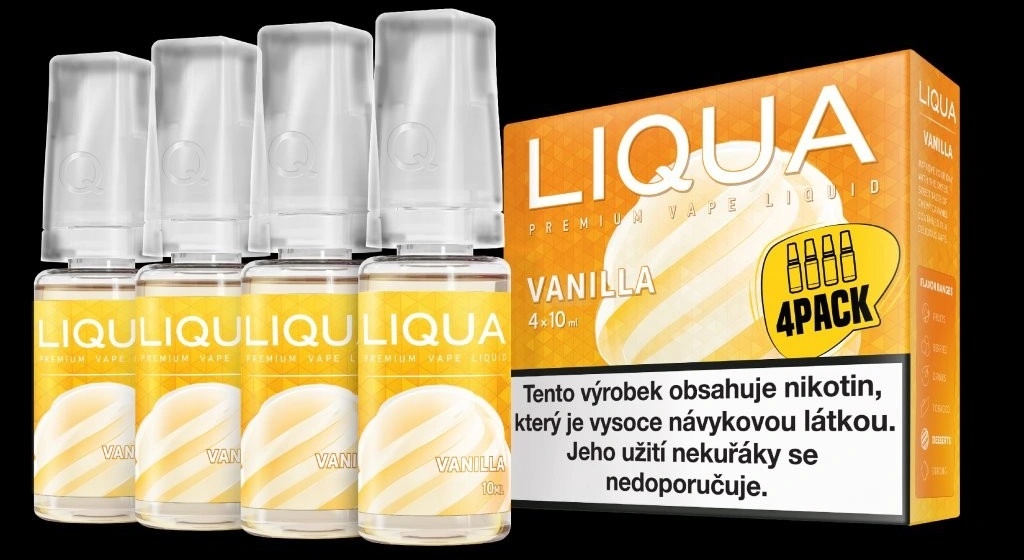 Ritchy Liqua Elements 4Pack Vanilla 4 x 10 ml 6 mg