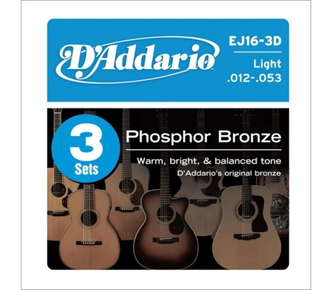 D'Addario EJ16-3D