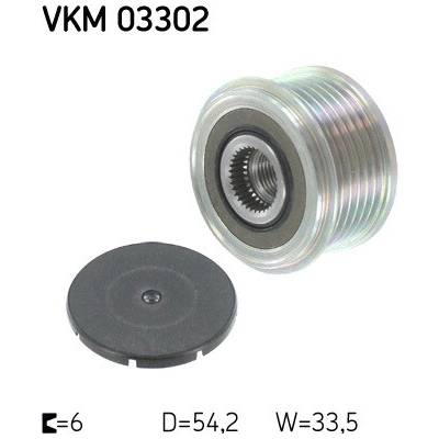 Voľnobeżka alternátora SKF VKM 03302