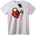 NOONEBRAND Тениска Любовен катинар - 7XL, White
