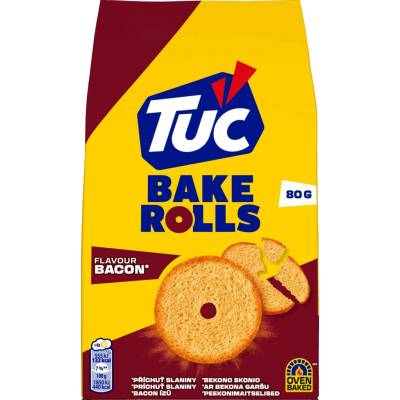 TUC Bake Rolls Bake Rolls 7 Days slanina 80 g