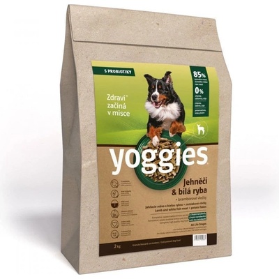 Yoggies jahňacie mäso a biela ryba 15 kg
