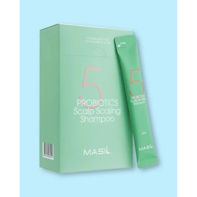 Masil Šampón na hĺbkové čistenie pokožky hlavy 5Probiotics Scalp Scaling Shampoo 8 ml 20 ks