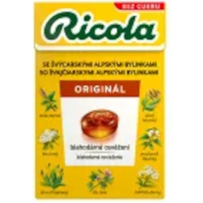 RICOLA Herbal Original bez cukru 40g