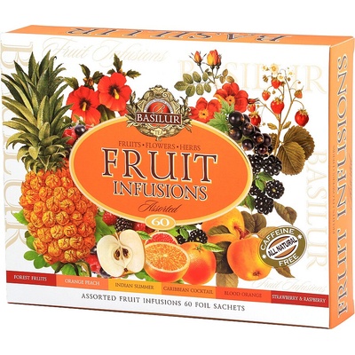 Basilur Fruit Infusions Assorted 60 sáčkov