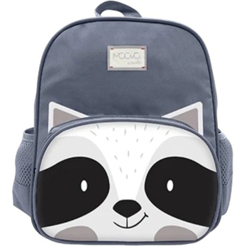Nuvita Детска раница Nuvita - Тъмносив енот, малка (NU-PGBG0305)