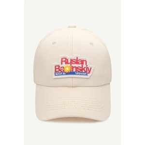 Ruslan baginskiy Памучна шапка с козирка Ruslan Baginskiy Baseball Cap (BSB041/040.C.FRT)
