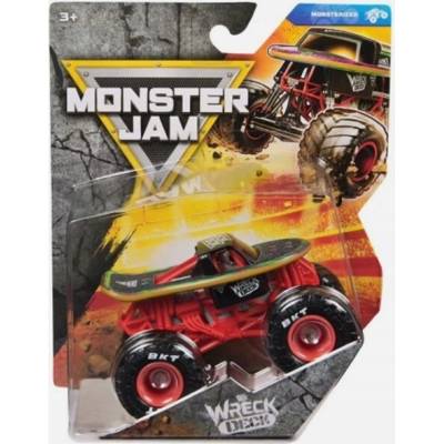 MONSTER JAM AUTO MONSTER TRUCK POJAZD WRECK DECK 1:64