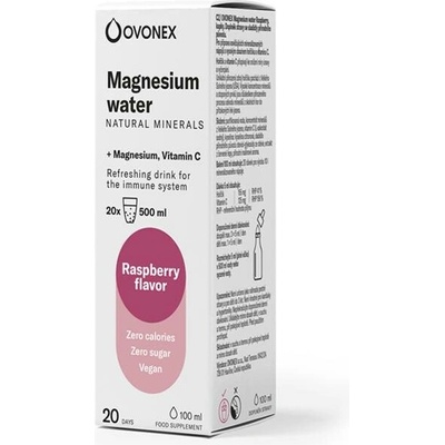 Ovonex Magnesium water Raspberry 100 ml