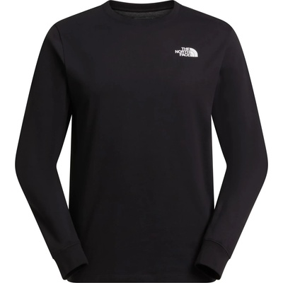The North Face Мъжка блуза с дълъг ръкав The North Face Evolution Box NSE Regular Long Sleeve Longsleeve - Black / White - размер M (216-7967-0113)