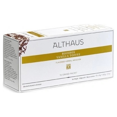 Althaus Čaj Bylinný Rooibos Vanilla Toffee 60 g
