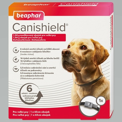 Beaphar Canishield Antiparazitní obojek pro velké psy 65 cm – Zboží Dáma