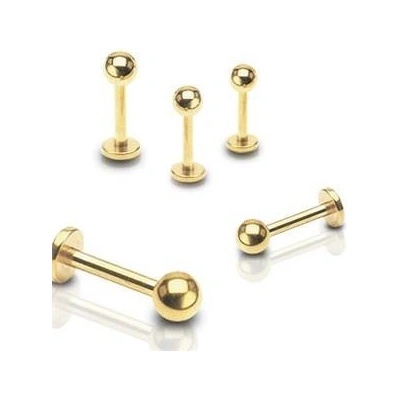 Šperky4U pozlacená labreta kulička LB01043-1208