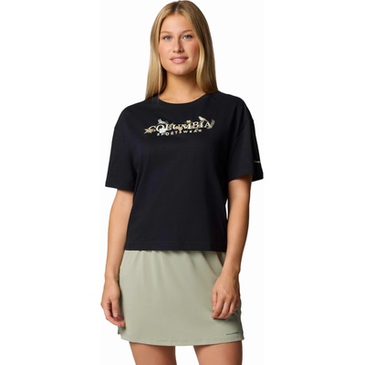 Columbia Тениска Rolling Bend Graphic Relaxed Crop SS