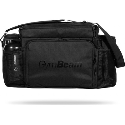 GymBeam taška na jedlo Fit Prep Black + 6 krabiček