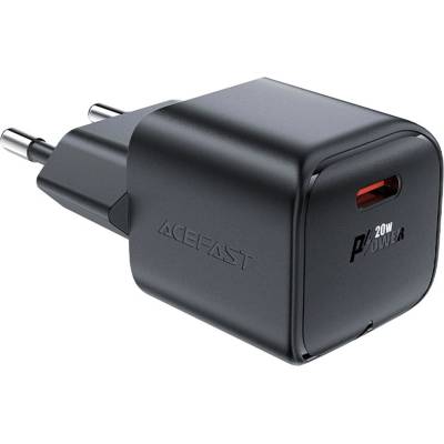 ACEFAST - Мини зарядно за стена (A73) - GaN технология, PD20W, малък размер - черно