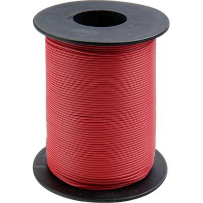 Donau Elektronik 125-S50-0 lanko/ licna 1 x 0.25 mm², červená 50 m