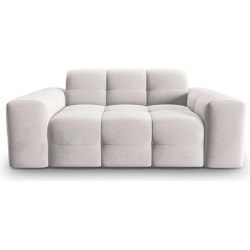 Micadoni Светлосив кадифен диван 156 cm Kendal - Micadoni Home (MIC_2S_121_F1_KENDAL1)