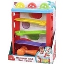 PLAYGO Věž s míčky a kladívkem