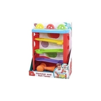 PLAYGO Věž s míčky a kladívkem