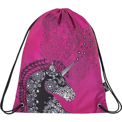 Bagmaster dívčí školní Shoes Lim 9 A Pink/Black/WHIT – Zboží Dáma