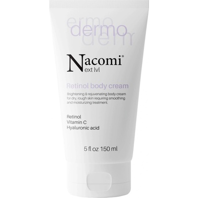 Nacomi Dermo Retinol telový krém s retinolom a vitamínom C 150 ml