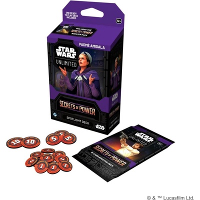Fantasy Flight Games Star Wars: Unlimited TCG Secrets of Power Spotlight Deck Padmé Amidala