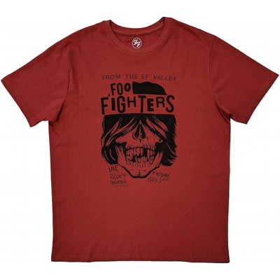 Foo Fighters tričko SF Valley červené