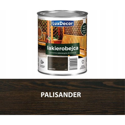 Lazura s lakem LuxDecor 0,75 l hnědá lesklá