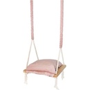 Kruzzel 18027 Interiérová houpačka 3v1 růžová