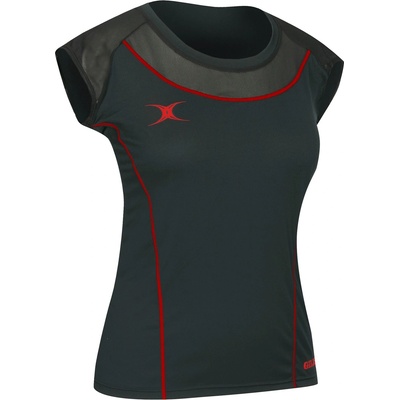Gilbert Тениска Gilbert Women's Vixen Short-Sleeve Performance T-Shirt - Blk/Red