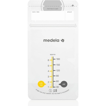 Image 1 of Medela Пликчета за съхранение на кърма 25 бр (7612367050388)