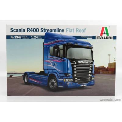Italeri Scania R400 Streamline ťahač s plochou strechou 2-osý 2010 1:24 /
