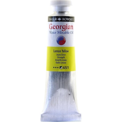 Daler Rowney Georgian Маслена боя Lemon Yellow 37 ml 1 бр (119037651)
