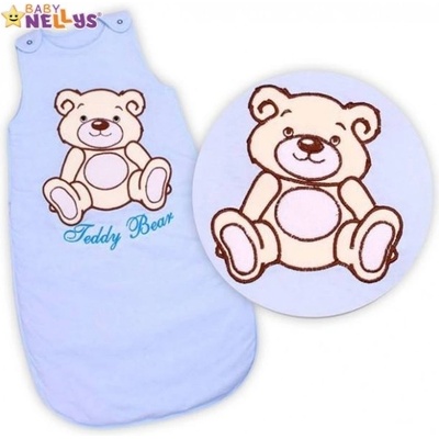 Baby Nellys Spací vak Medvedík Teddy sv. modrý