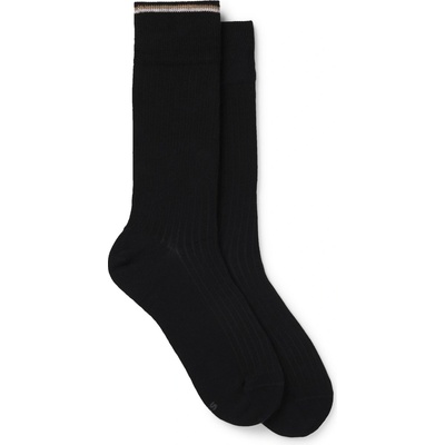 Boss Чорапи Boss Men's Light Rib Crew Socks - Black 001