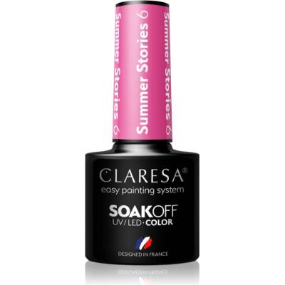 Claresa SoakOff UV/LED Color Summer Stories гел лак за нокти цвят 6 5 гр