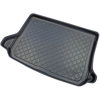 Гумирана стелка за багажник за Audi Q2 (GA) (2016+) - on adjustable boot floor in upper position (flat loading threshold); wings removable