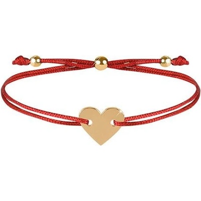 Troli náramek červená/zlatá TO2506