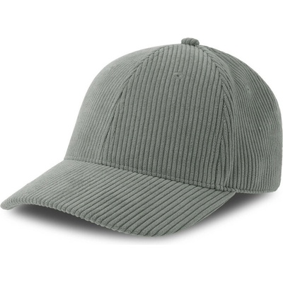 Atlantis Headwear Cordy-S 6 panelová manšestrová COT33022607699-grey Šedá