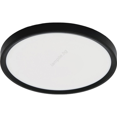 Fulgur s-42587-LED Плафон със сензор NOMY-S 24W/230V 3000/4000/6000K IP40 черен (FG42587)